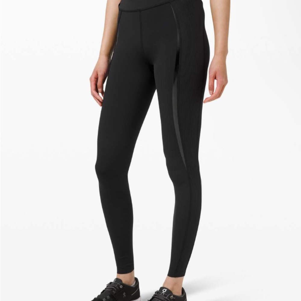 Lululemon Brand New Gloss Trim Run Super High-Rise Tight 28"